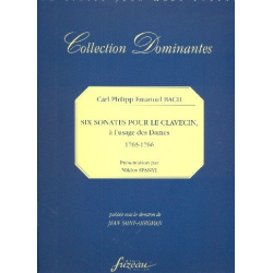         6 Sonaten à l'usage des dames Wq54 - Carl Philipp Emanuel Bach
    
