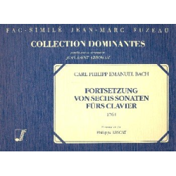         6 Sonaten Band 2 Wq51 - Carl Philipp Emanuel Bach
    