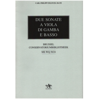 2 Sonaten Wq136 und Wq137