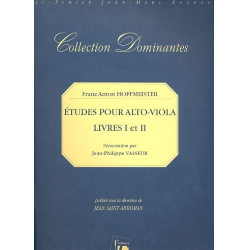         ETUDES POUR ALTO-VIOLA VOLS.1+2 - Franz Anton Hoffmeister
    