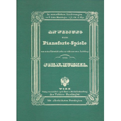         Anweisung zum Pianoforte-Spiele - Johann Nepomuk Hummel
    