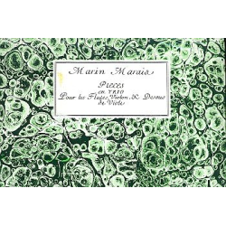         Pièces en trio pour les flûtes, - Marin Marais
    