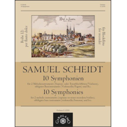         10 Symphonien - Samuel Scheidt
    
