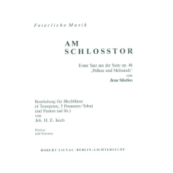         Am Schlosstor op.46,1 für Blasorchester - Jean Sibelius
    