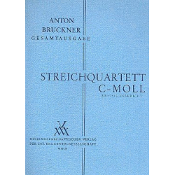         Streichquartett c-Moll von 1861/62 - Anton Bruckner
    