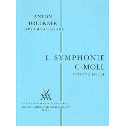        Sinfonie c-Moll Nr.1 in der Wiener Fassung von 1890/91 - Anton Bruckner / Arr. Günter Brosche
    