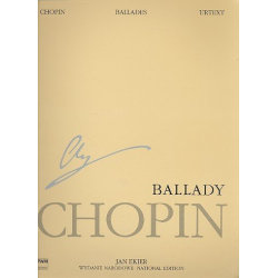         Ballades op.23, 38, 47, 52 - Frédéric Chopin
    