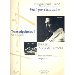         Integral para piano vol.13 Transcripciones 1 - Enrique Granados
    