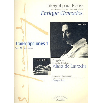 Integral para piano vol.13 Transcripciones 1