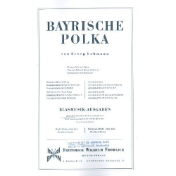         Bayrische Polka für Posaune und Blasorchester - Georg Lohmann / Arr. Hans Berger
    