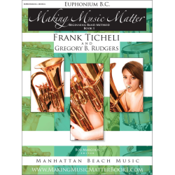         Making Music Matter - Book 1 (english) - Euphonium BC - Frank Ticheli / Arr. Gregory B. Rudgers
    