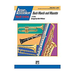         Bach March and Musette (concert band) - Johann Sebastian Bach / Arr. Mark Williams
    
