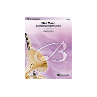 Blue Moon (vocal solo and concert band)