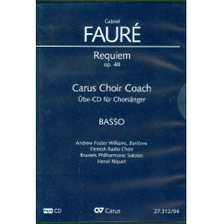         Requiem op.48 - Chorstimme Bass - Gabriel-Urbain Fauré
    