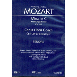         Messe C-Dur KV317 - Chorstimme Tenor - Wolfgang Amadeus Mozart
    