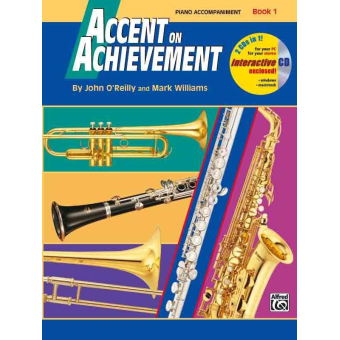 Accent on Achievement, Book 1 (Piano Begleitband)