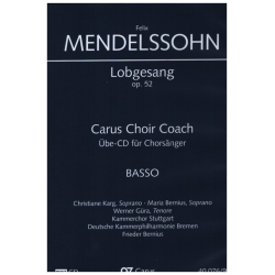         Lobgesang op.52 - Chorstimme Bass - Felix Mendelssohn-Bartholdy
    