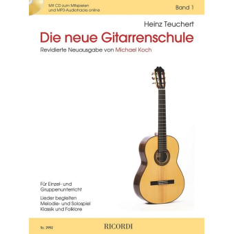 Die neue Gitarrenschule 1 (+CD +audio online)