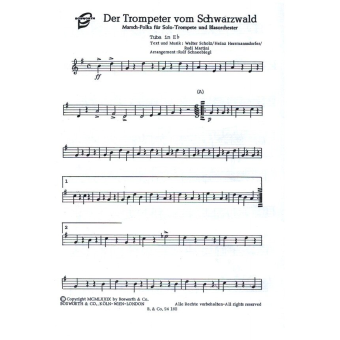 Der Trompeter vom Schwarzwald / Der Kellermeister