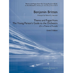         Theme and Fugue from The young Person's Guide to the Orchestra - Benjamin Britten / Arr. Richard L. Saucedo
    