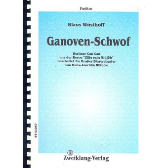 Ganoven-Schwof: für Blasorchester