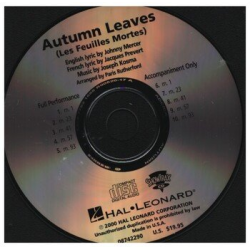         Autumn Leaves - Johnny Mercer / Arr. Paris Rutherford
    