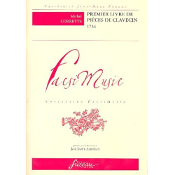         Premier livre de pieces de clavecin - Michel Corrette
    