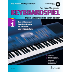         Der neue Weg zum Keyboardspiel Band 1 (+Online Audio) - Axel Benthien
    