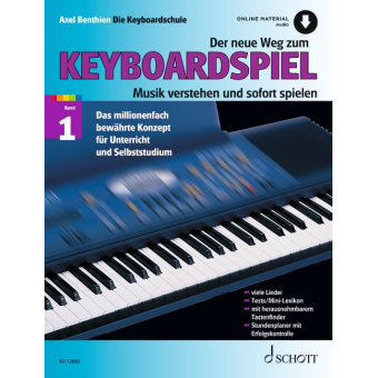 Der neue Weg zum Keyboardspiel Band 1 (+Online Audio)
