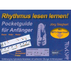         Pocketguide - Rhythmus lesen lernen! (+MP3-Download) - Jörg Sieghart
    