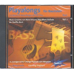        Playalongs für Bassisten vol.1 CD - Jörg Sieghart
    