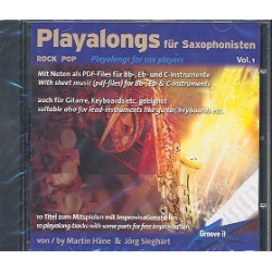         Playalongs für Saxophonisten - Pop/Rock - Jörg Sieghart
    