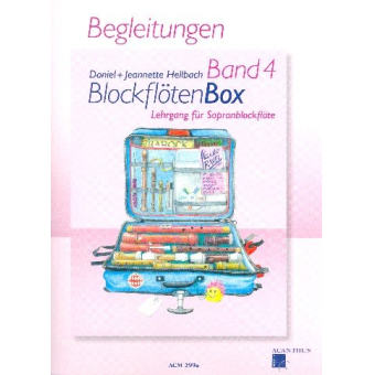 Blockflötenbox Band 4 - Klavierbegleitung