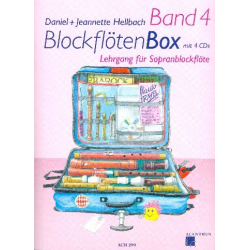         Blockflötenbox Band 4 - Heft für Sopranblockflöte (+CD's) - Daniel Hellbach
    