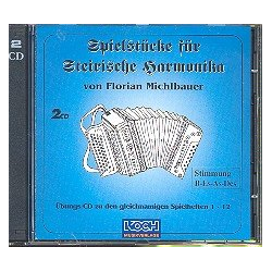         Spielstücke für die steirische Harmonika 2 CD's - Florian Michlbauer
    