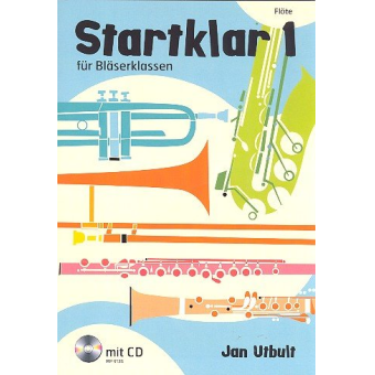 Startklar Band 1 für Bläserklassen - Flöte (+CD)