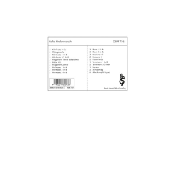         Lindenmarsch für Blasorchester - Walter Kollo
    