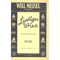         Lustiges Wien: für Blasmusik - Will Meisel
    