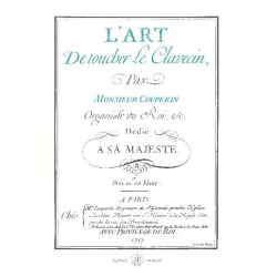         L'Art de toucher le clavecin - Francois Couperin
    