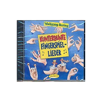 Kunterbunte Fingerspiel-Lieder CD
