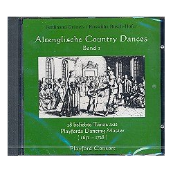         Altenglische Country Dances Band 1 CD - John Playford
    