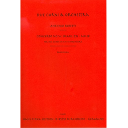         Concerto no.V (No.18 - Kaul53) - Francesco Antonio Rosetti (Rößler)
    