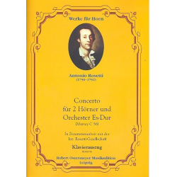         Konzert Es-Dur für 2 Hörner und Orchester - Francesco Antonio Rosetti (Rößler)
    