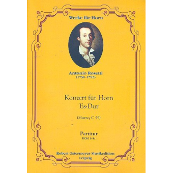 Konzert Es-Dur für Horn und Orchester