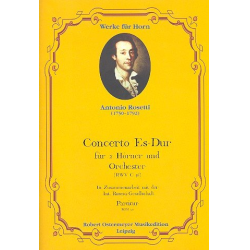         Konzert Es-Dur RWVC56 - Francesco Antonio Rosetti (Rößler)
    