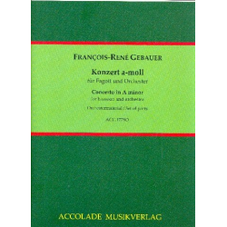         Fagottkonzert a-moll Nr. 3 - Francois Rene Gebauer
    