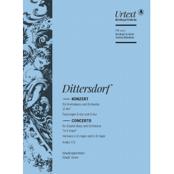         Konzert E-Dur Krebs172 (Fassungen in E-Dur und D-Dur) - Carl Ditters von Dittersdorf
    