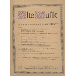         Konzert B-Dur - Franz Anton Pfeiffer
    