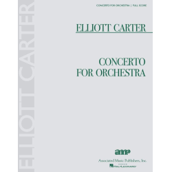         Concerto for Orchestra - Elliott Carter
    