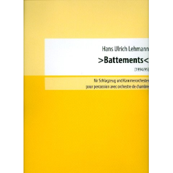         Battements - Hans Ulrich Lehmann
    